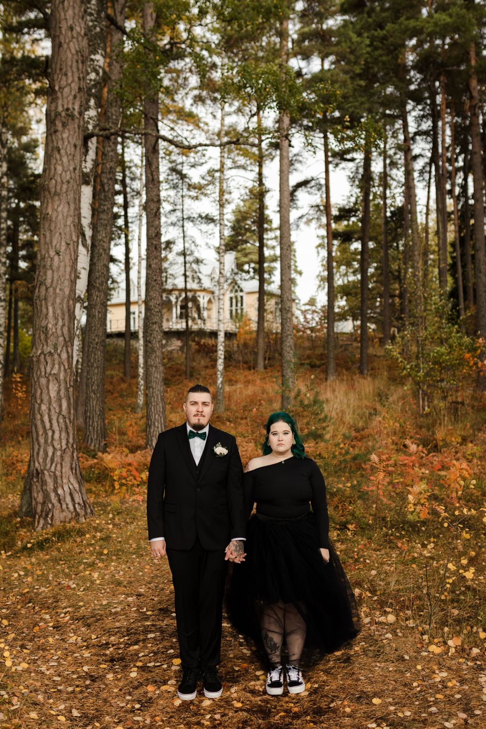 Hääpotretit - Hääkuvaus Helsinki - Uusimaa - Jolla - syksy