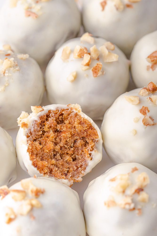Carrot Cake Truffle - Photo by © Reka Csulak - Three Pod Studio