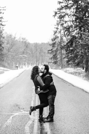 engagement photograph