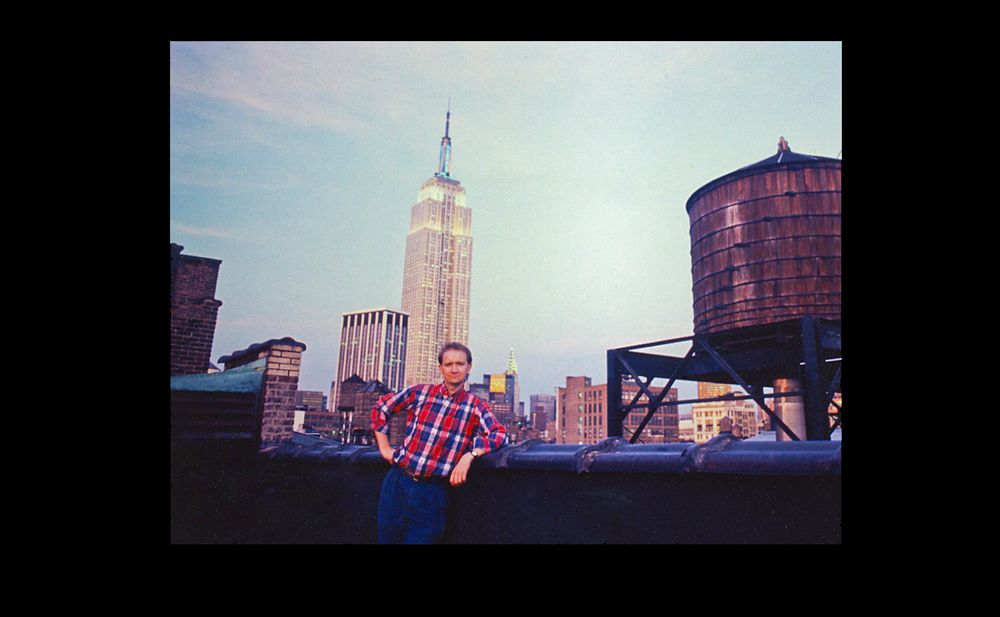 Me during my stint in NYC