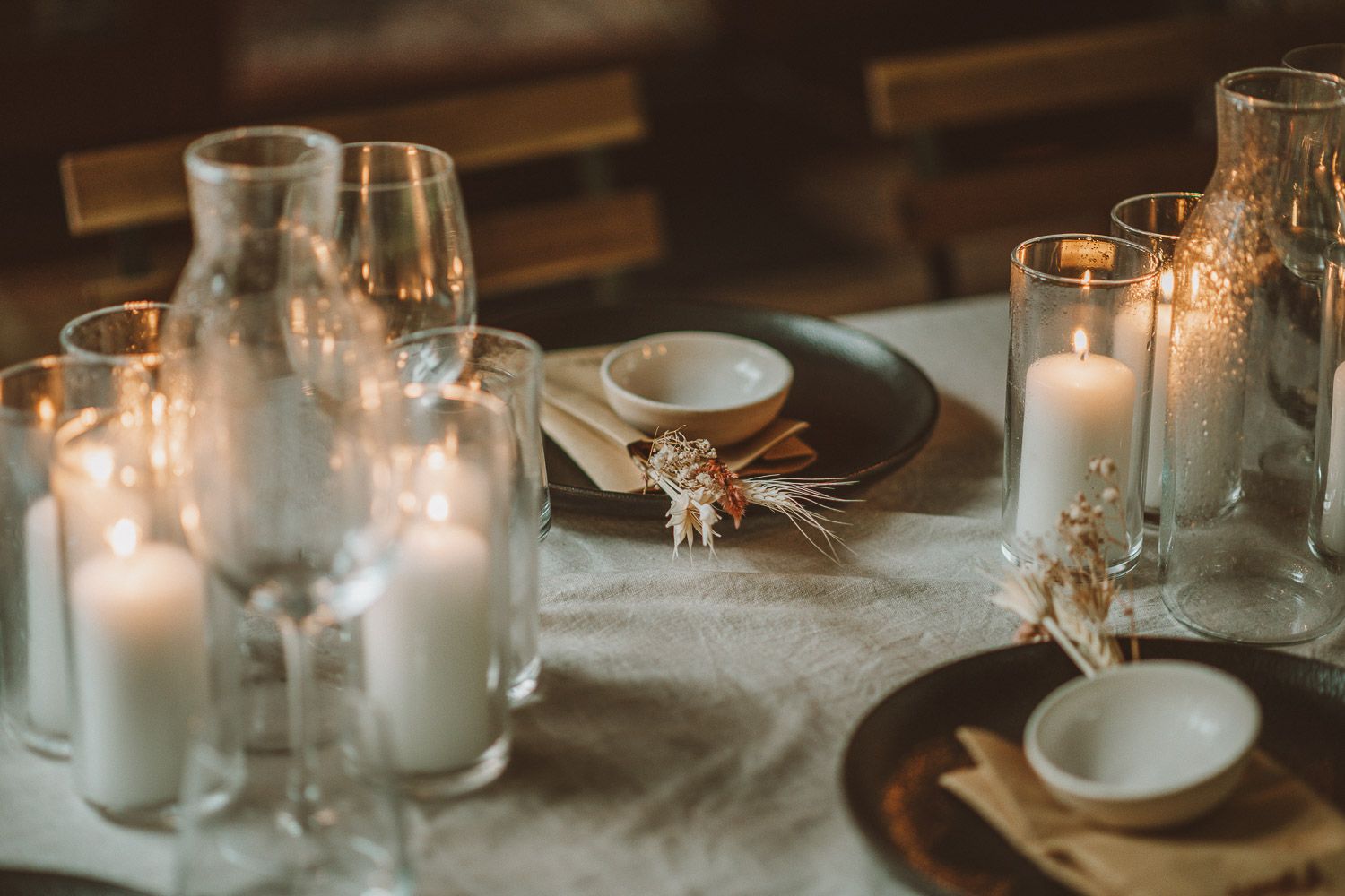 Intimate wedding moment in Tokyo