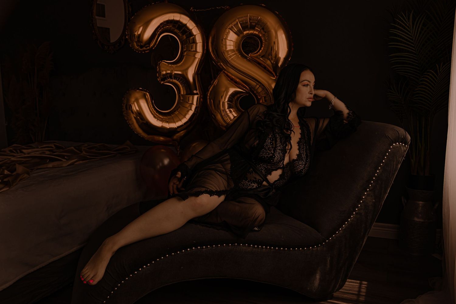 birthday boudoir