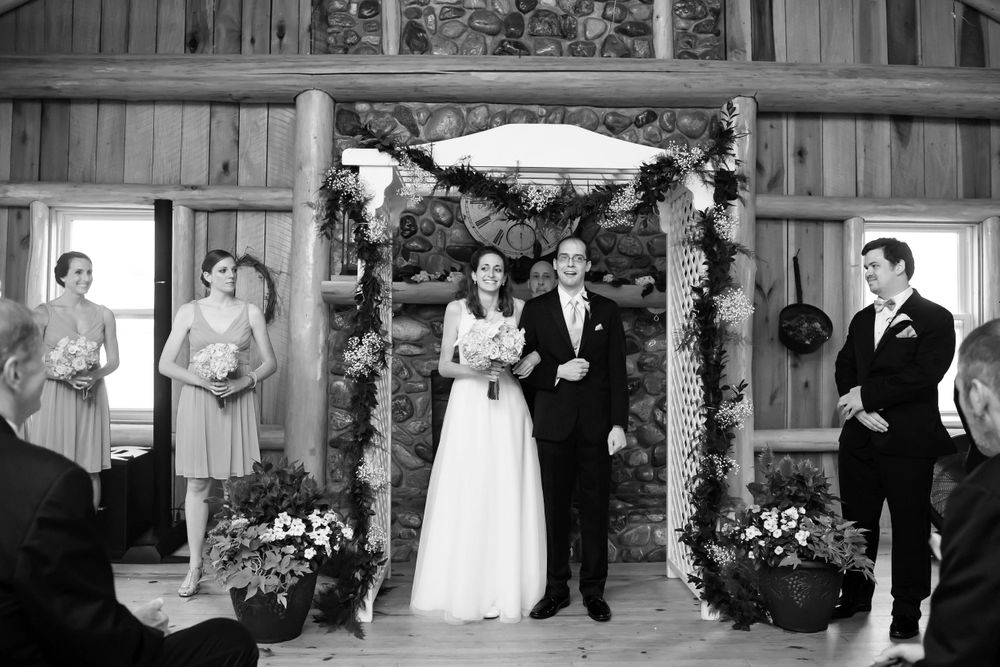 Just married at Crystal Brook Farm in Chagrin Falls, Ohio.