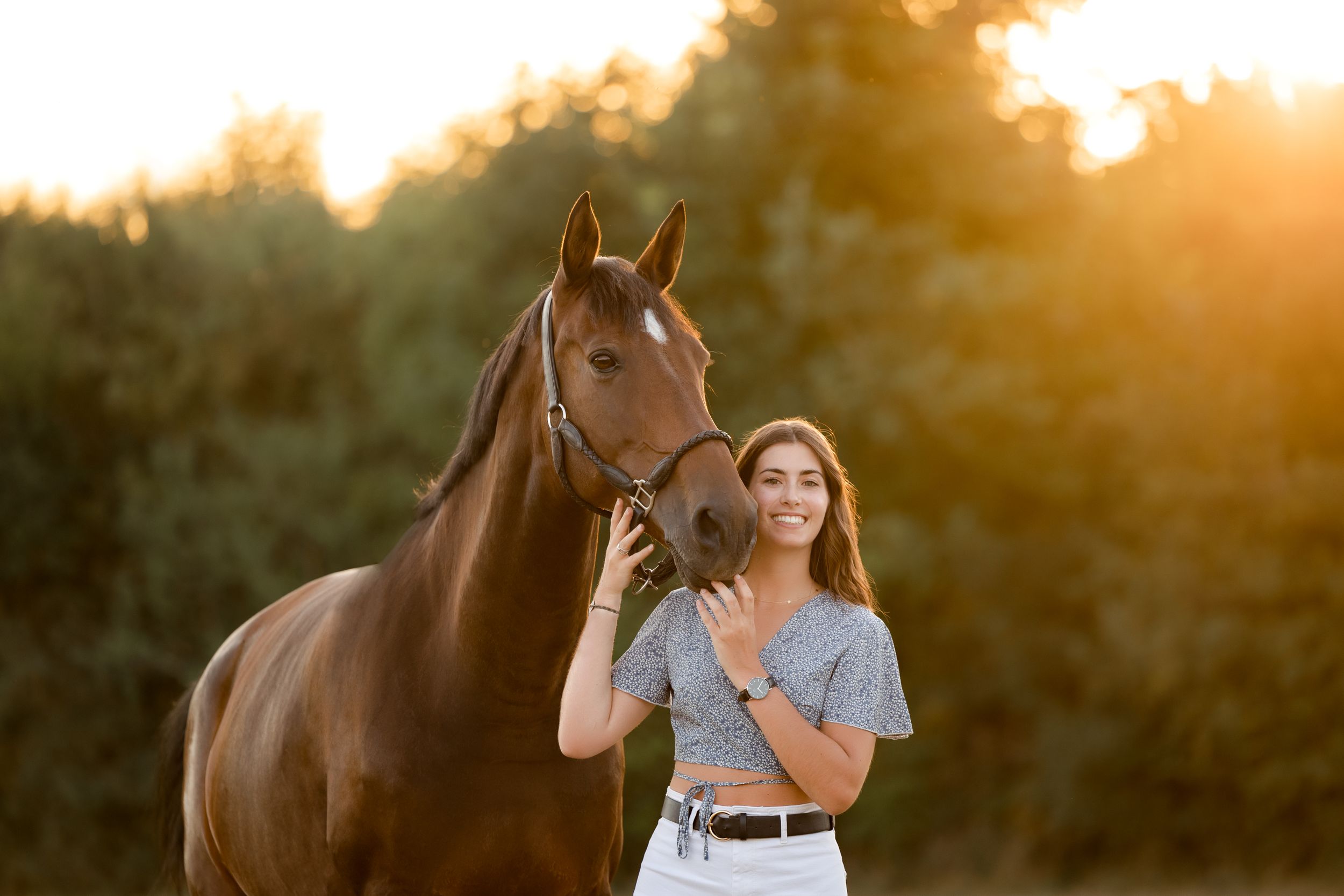 Photographe équestre cheval et sa cavalière