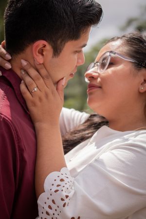 pareja sesión de fotos