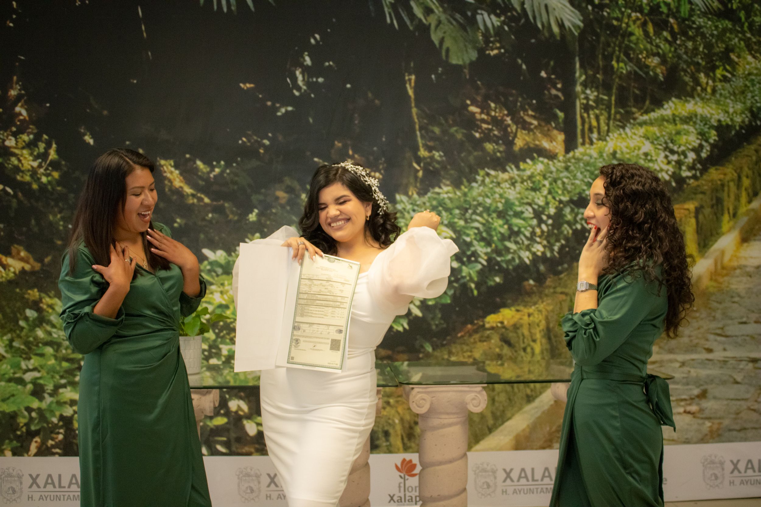 registro civil novia y damas