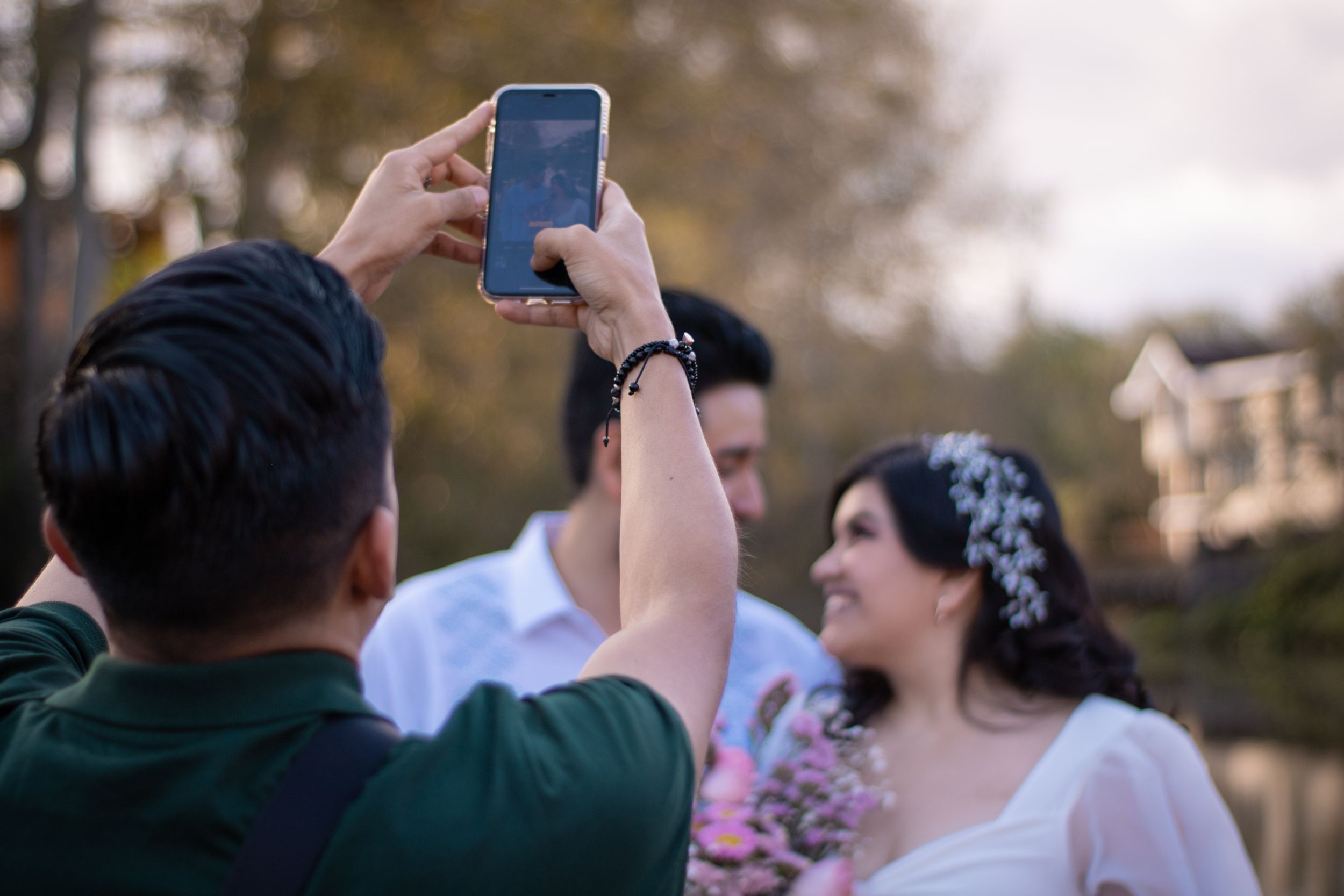 pareja fotografiados