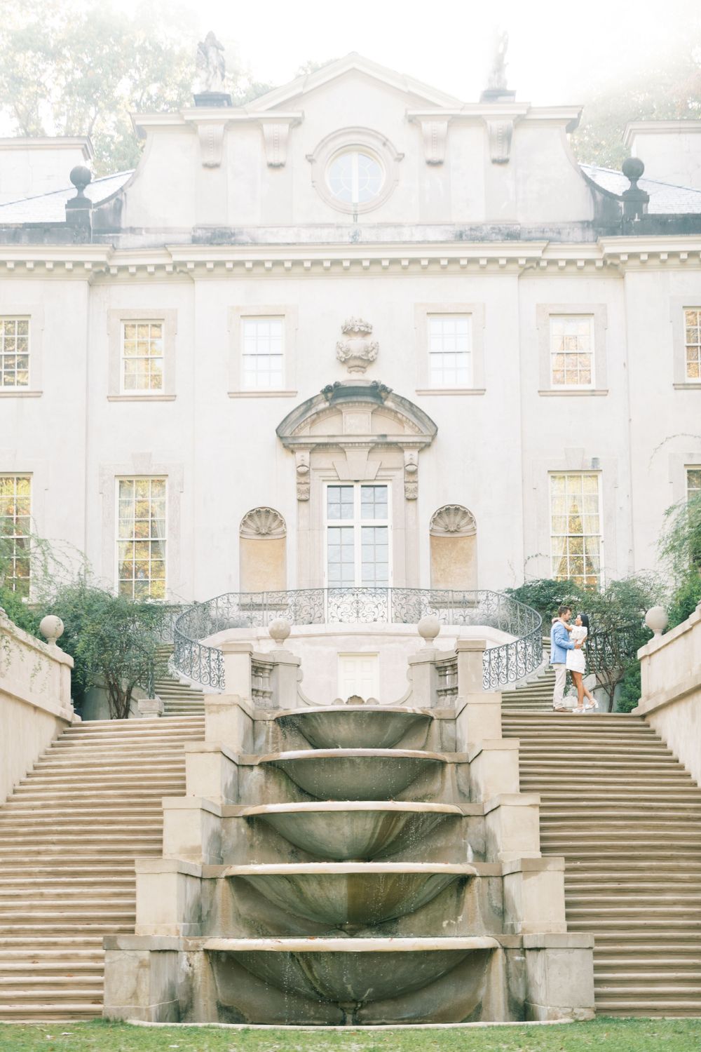 Atlanta History Center Swan House Engagement Photography Session