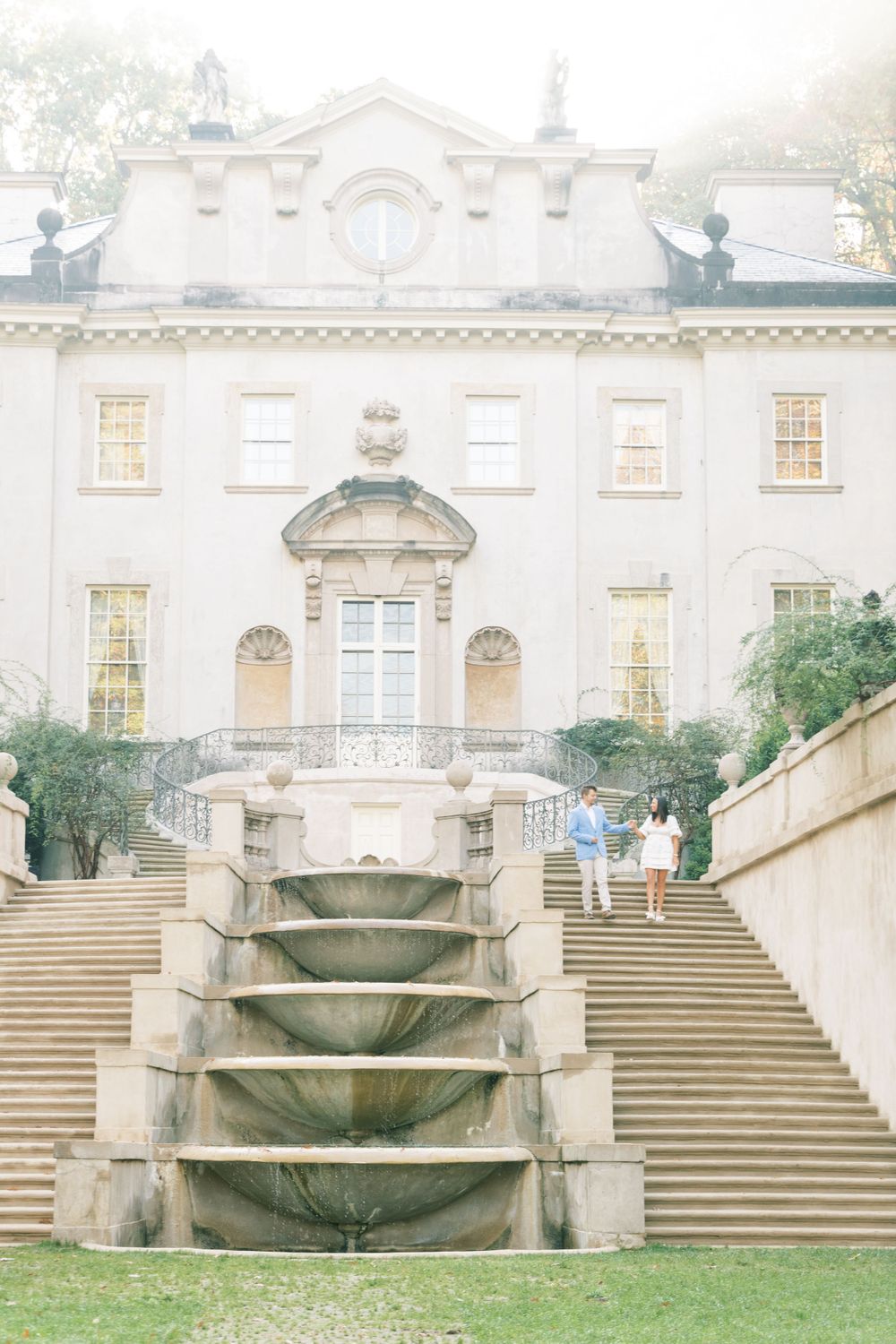 Atlanta History Center Swan House Engagement Photography Session