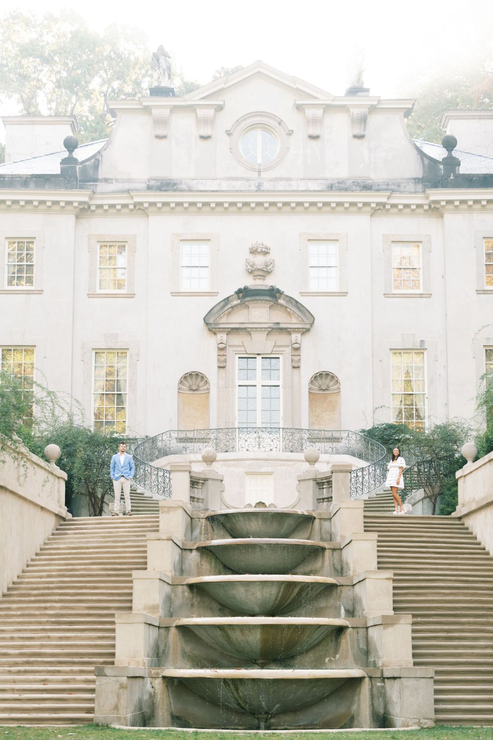 Atlanta History Center Swan House Engagement Photography Session