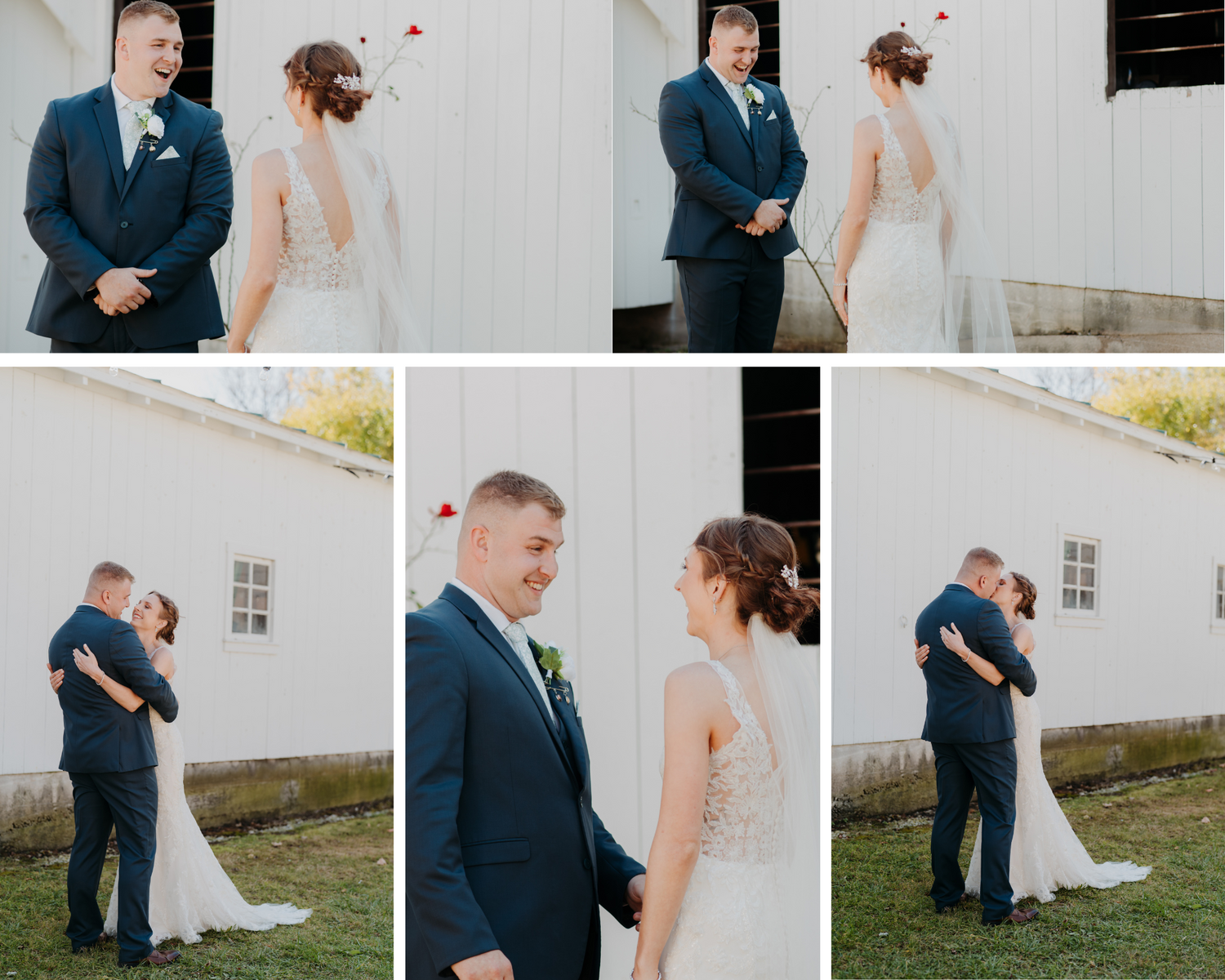 Ohio Wedding, Ohio Photographer, Wedding Photographer, Winterberry Farm, Bride and Groom Photos, First Look Photos