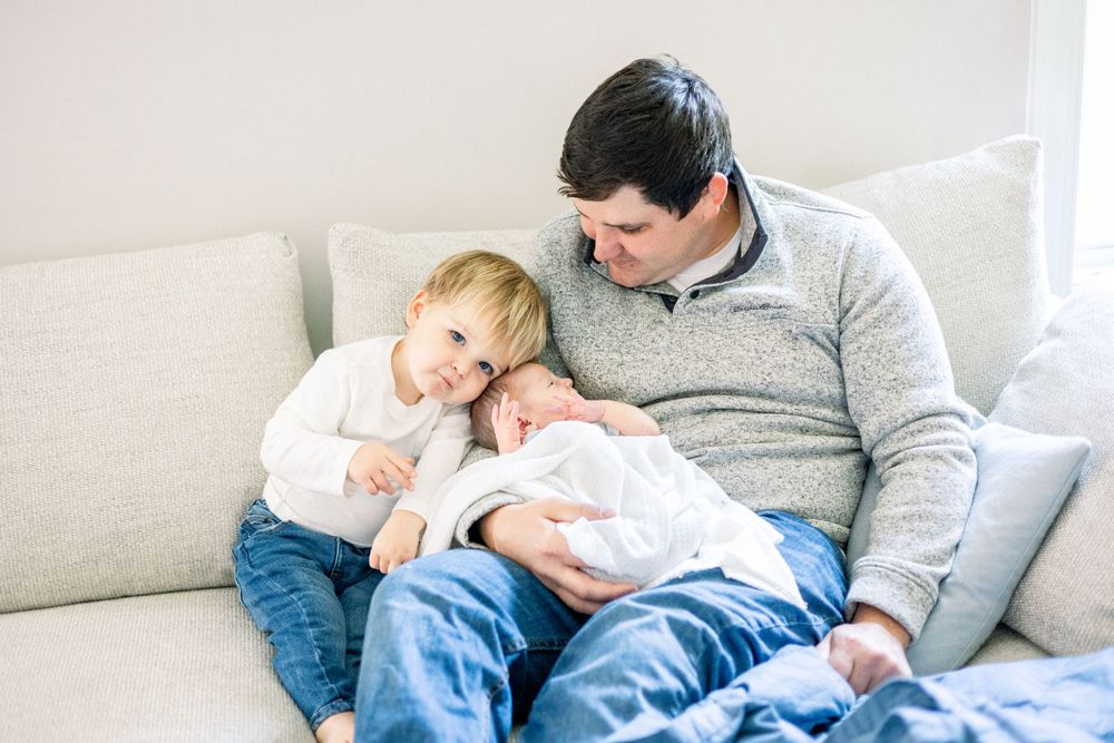 Aiken, SC Newborn Photographer | In-Home Newborn Session