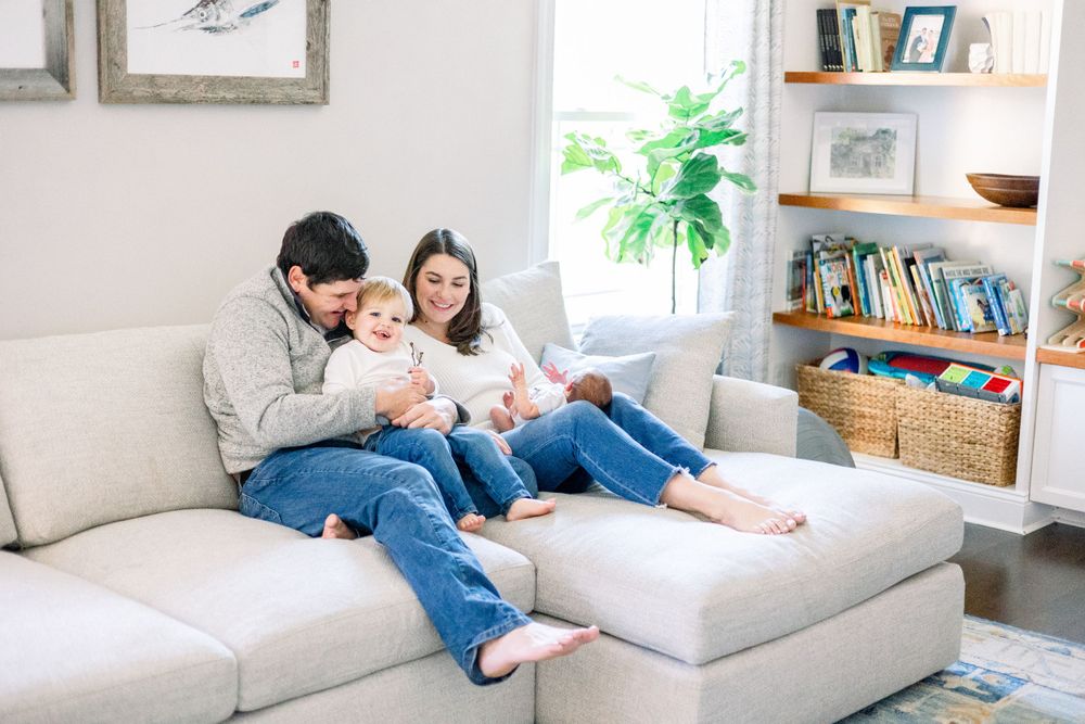 Aiken, SC Newborn Photographer | In-Home Newborn Session