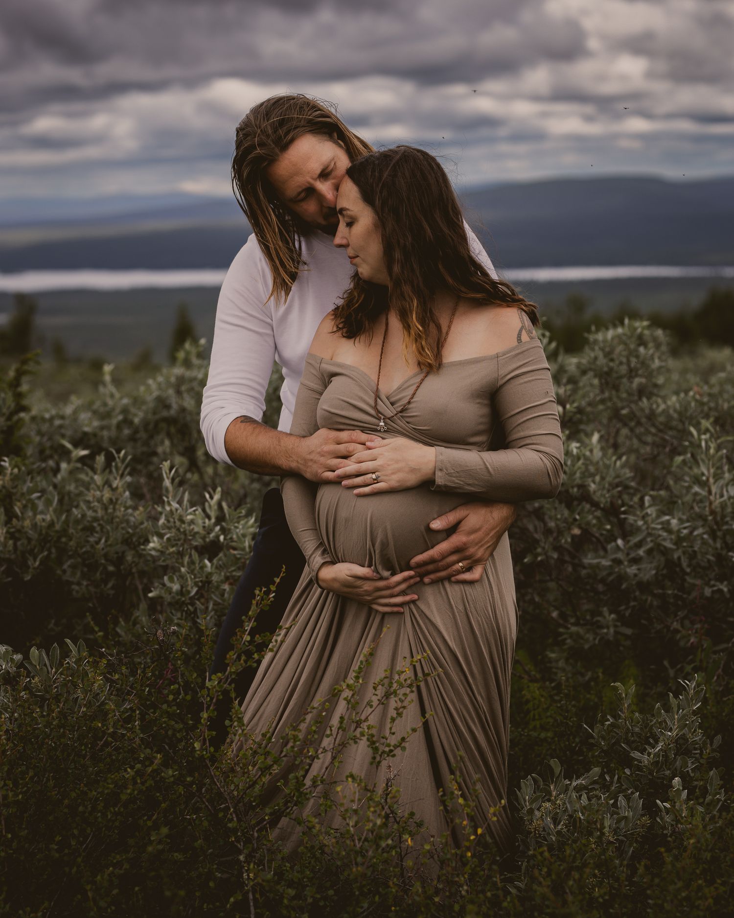 Gravidfotografering Gällivare Fotograf Norrbotten