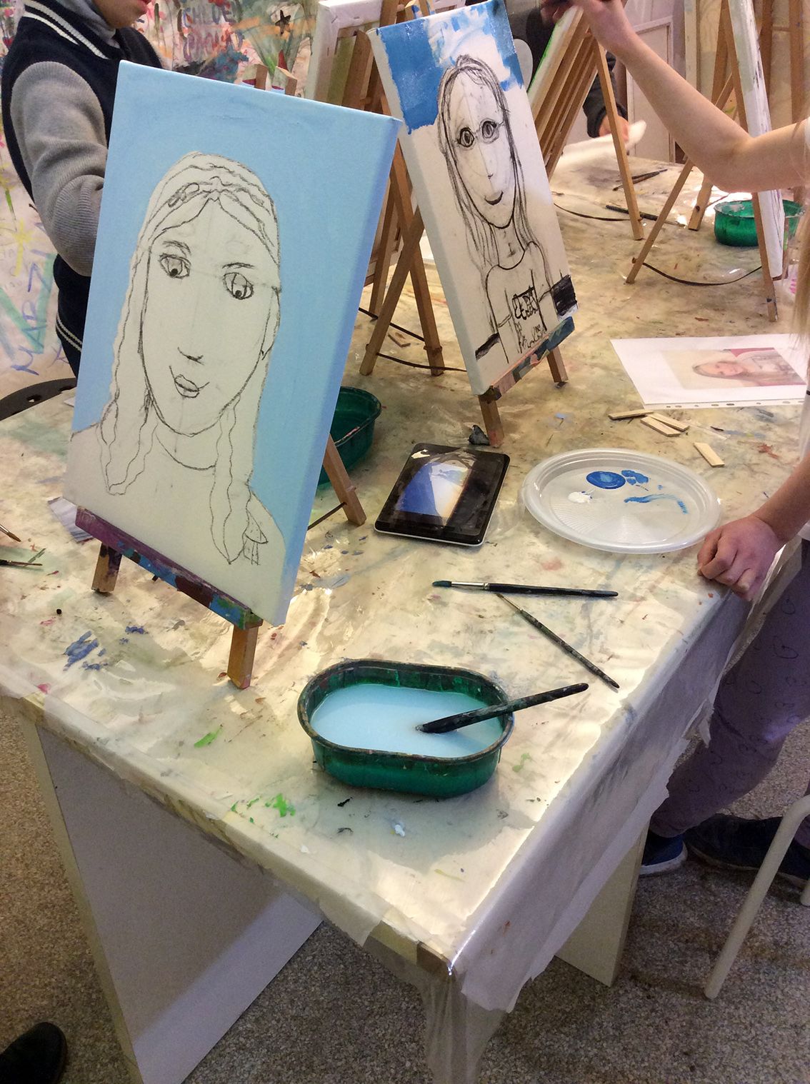 corsi di pittura per bambini foto 1