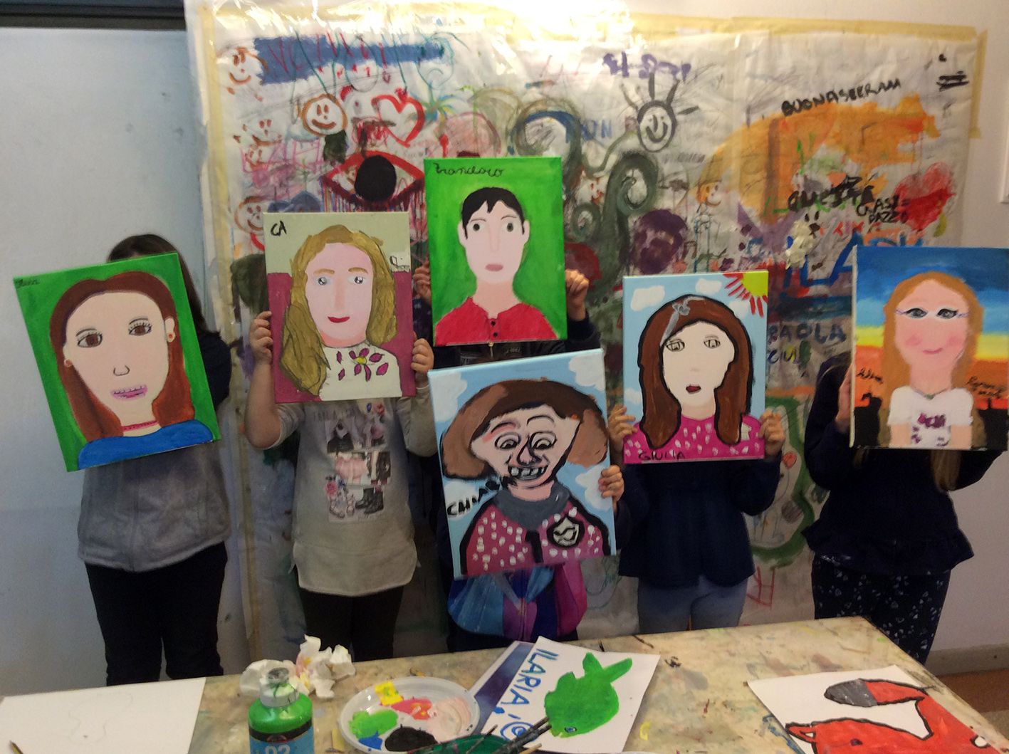corsi di pittura per bambini foto 2