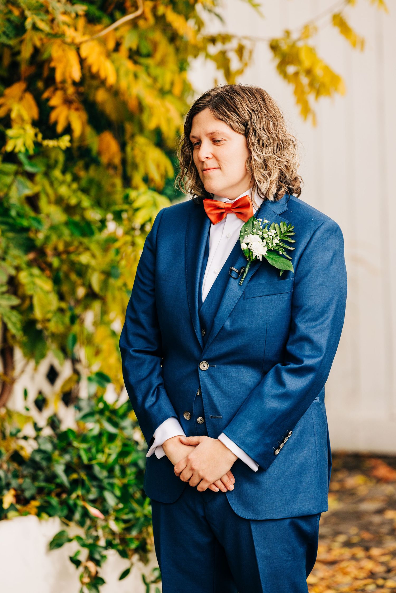 brick and ivey wedding first look marietta georgia