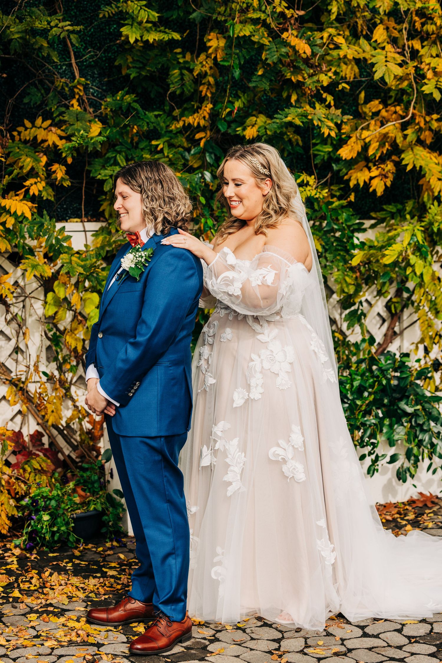 brick and ivey wedding first look marietta georgia
