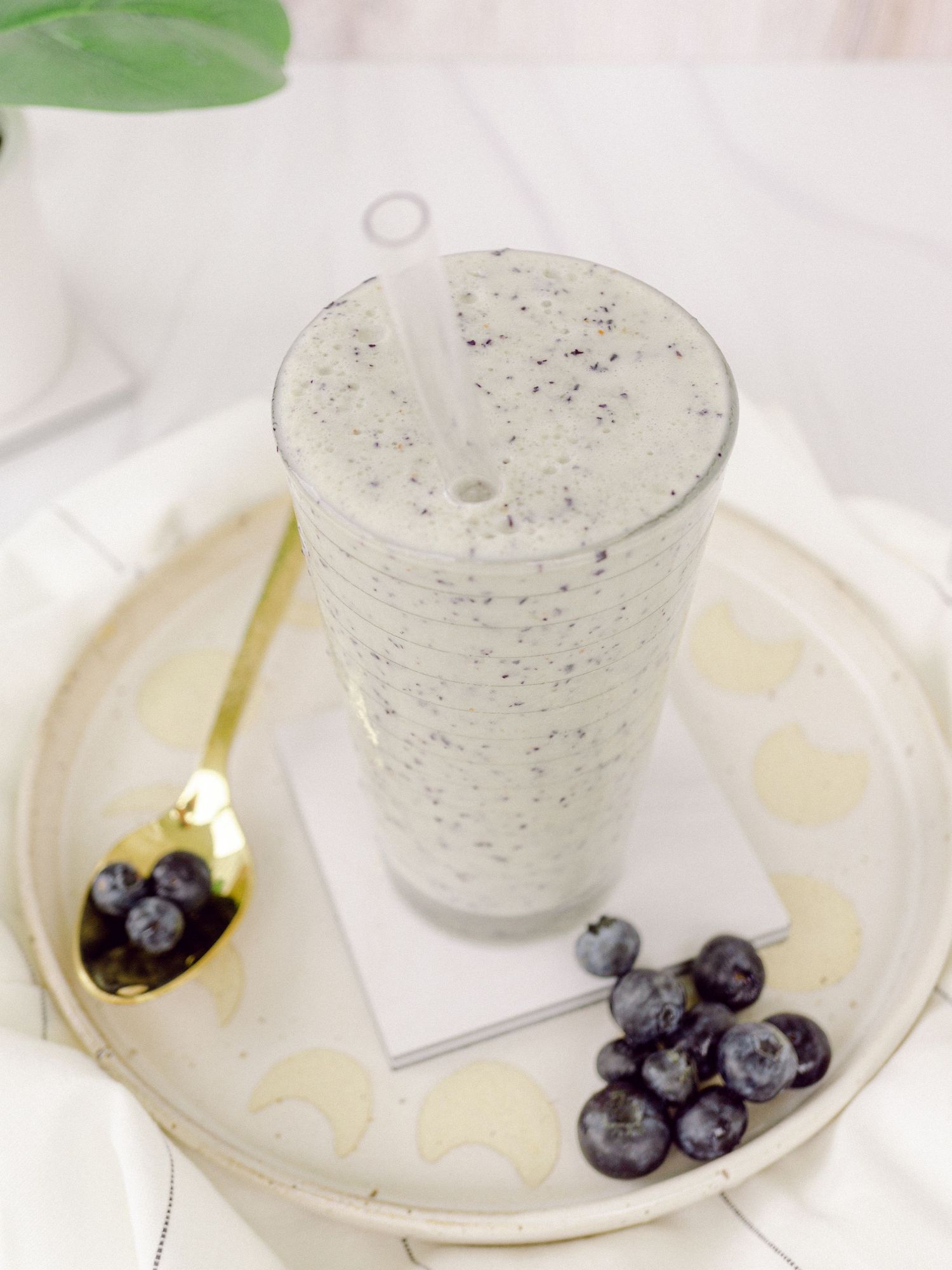 Vanilla Blueberry protein shake