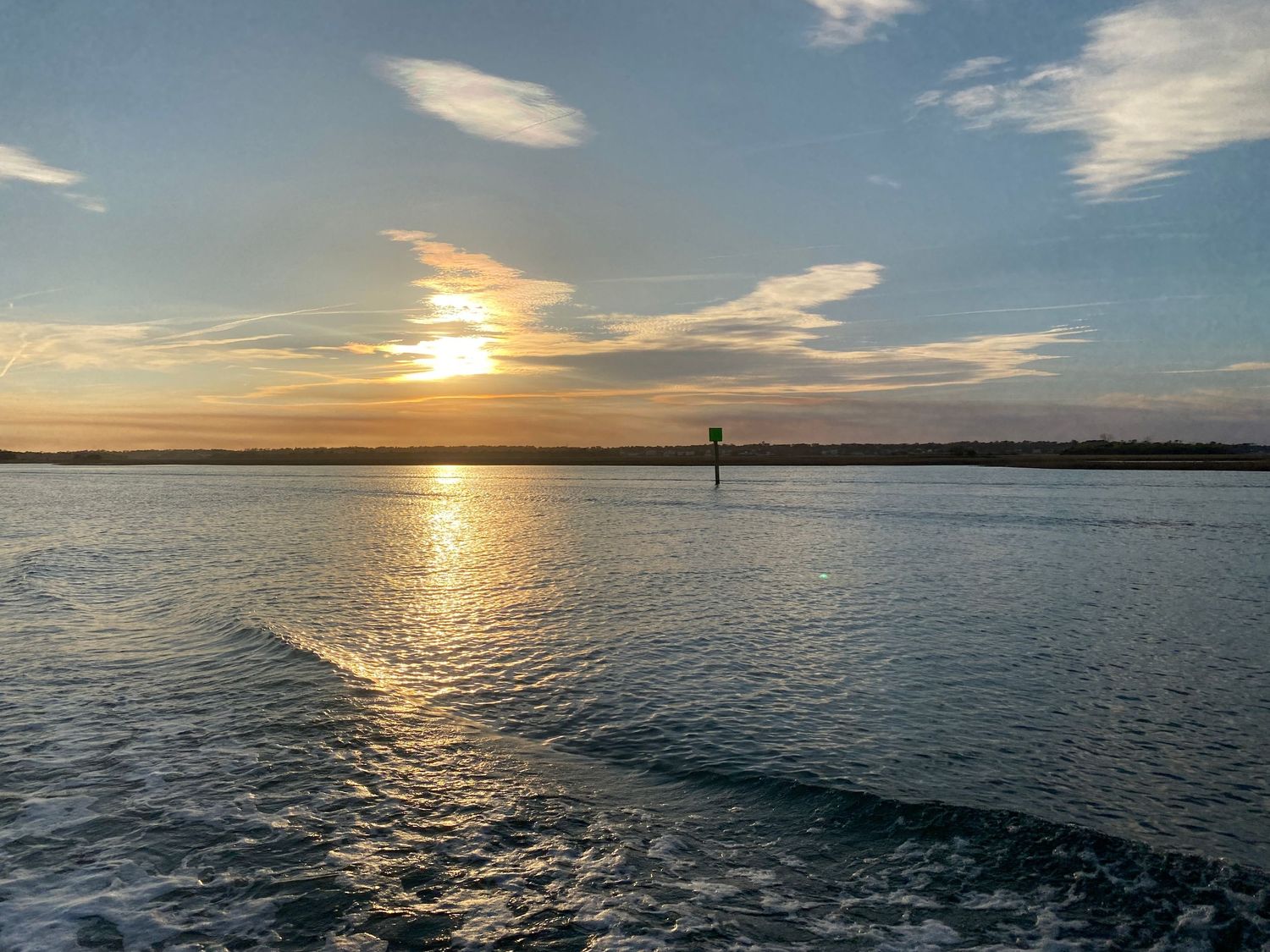 Wrightsville Beach, NC Sunset at the Dock