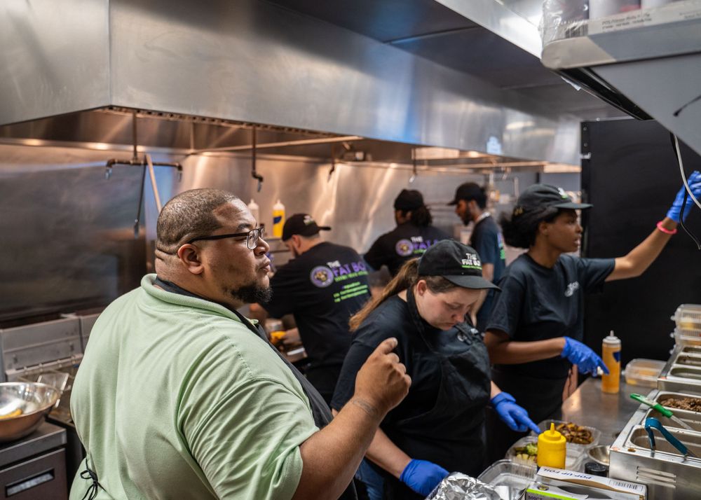 The Fat Boi Gourmet Potato Restaurant Grand Opening. Photo by Shank Henry Media
