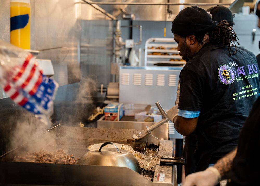 The Fat Boi Gourmet Potato Restaurant Grand Opening. Photo by Shank Henry Media