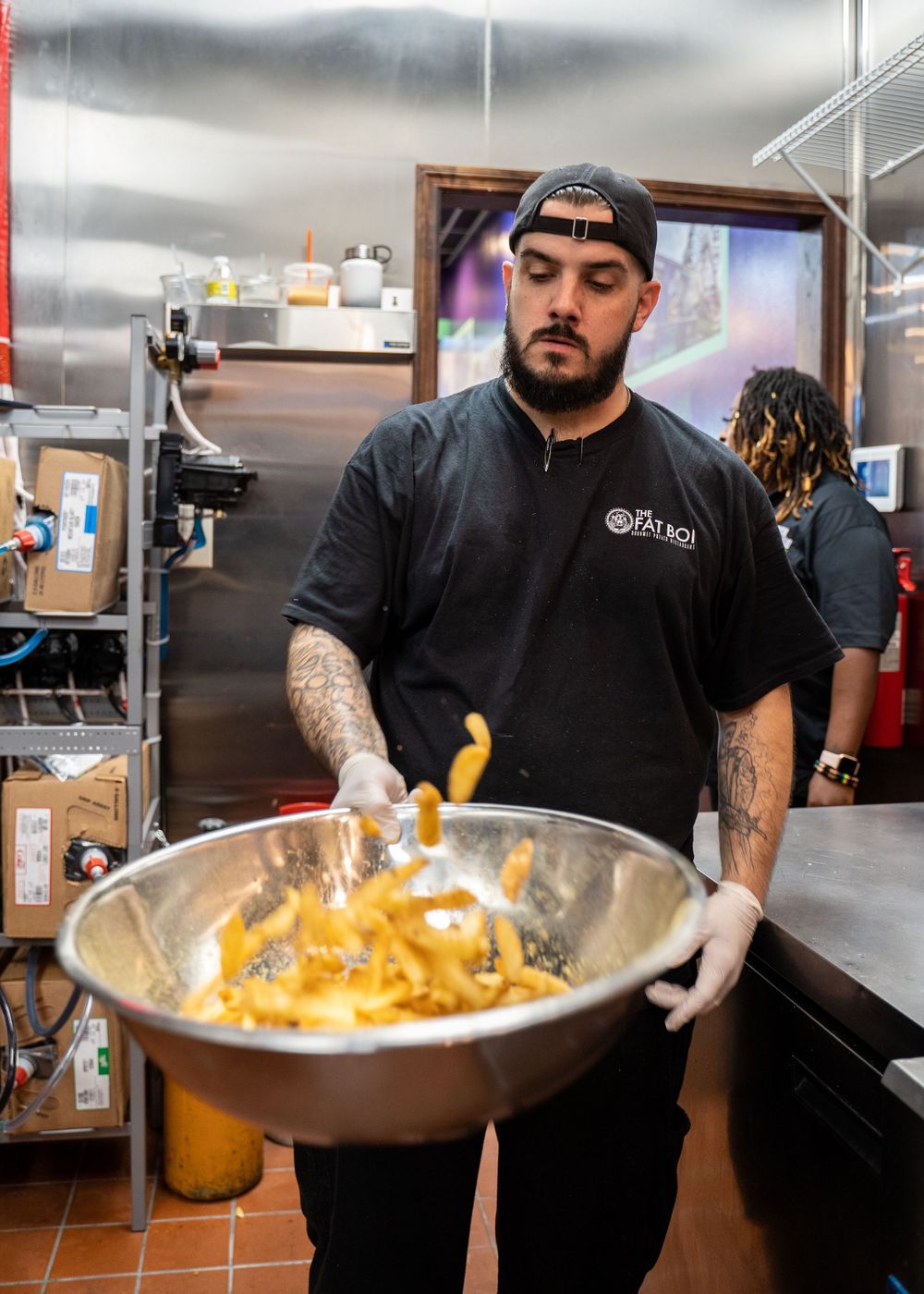 The Fat Boi Gourmet Potato Restaurant Grand Opening. Photo by Shank Henry Media