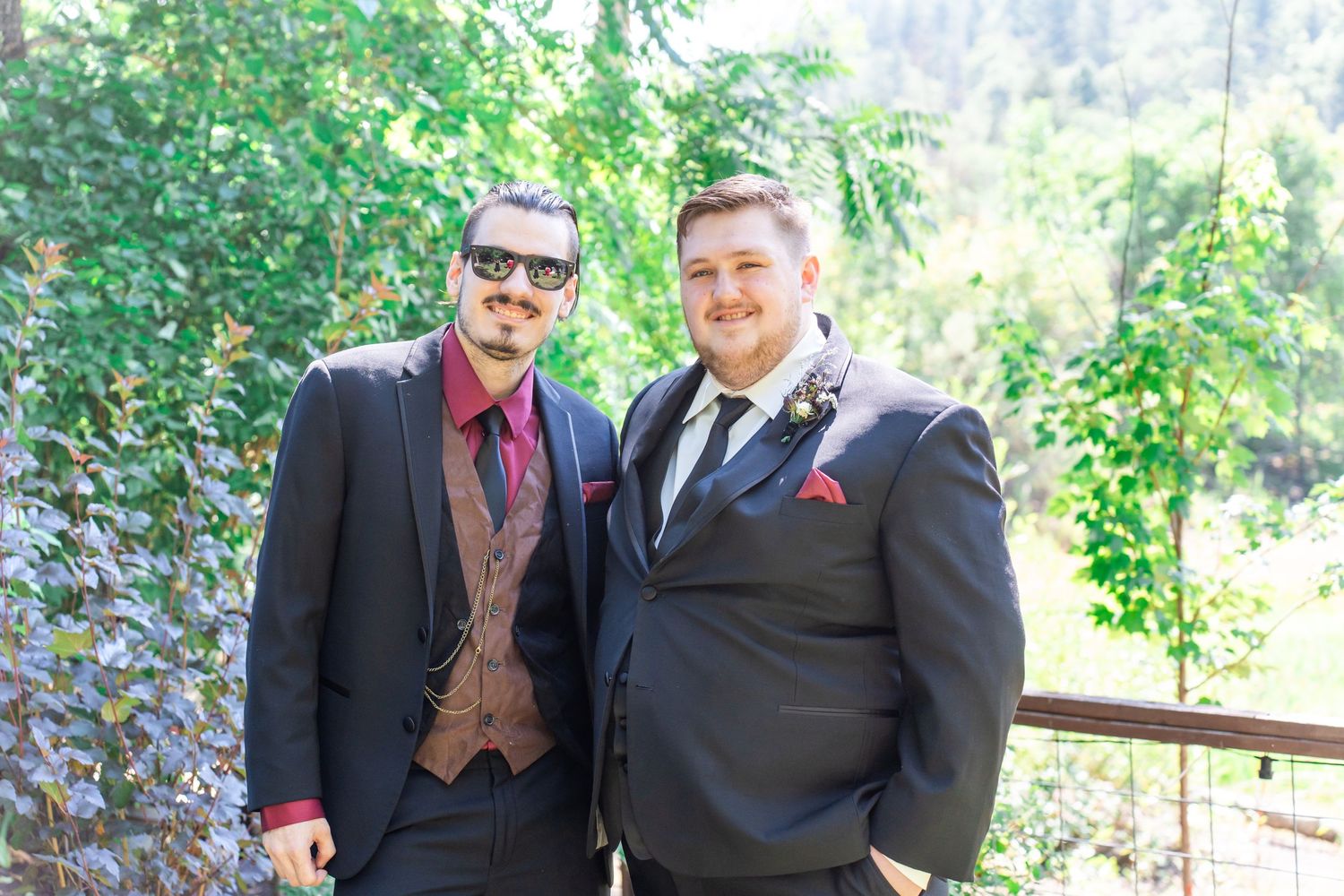 groom with best man