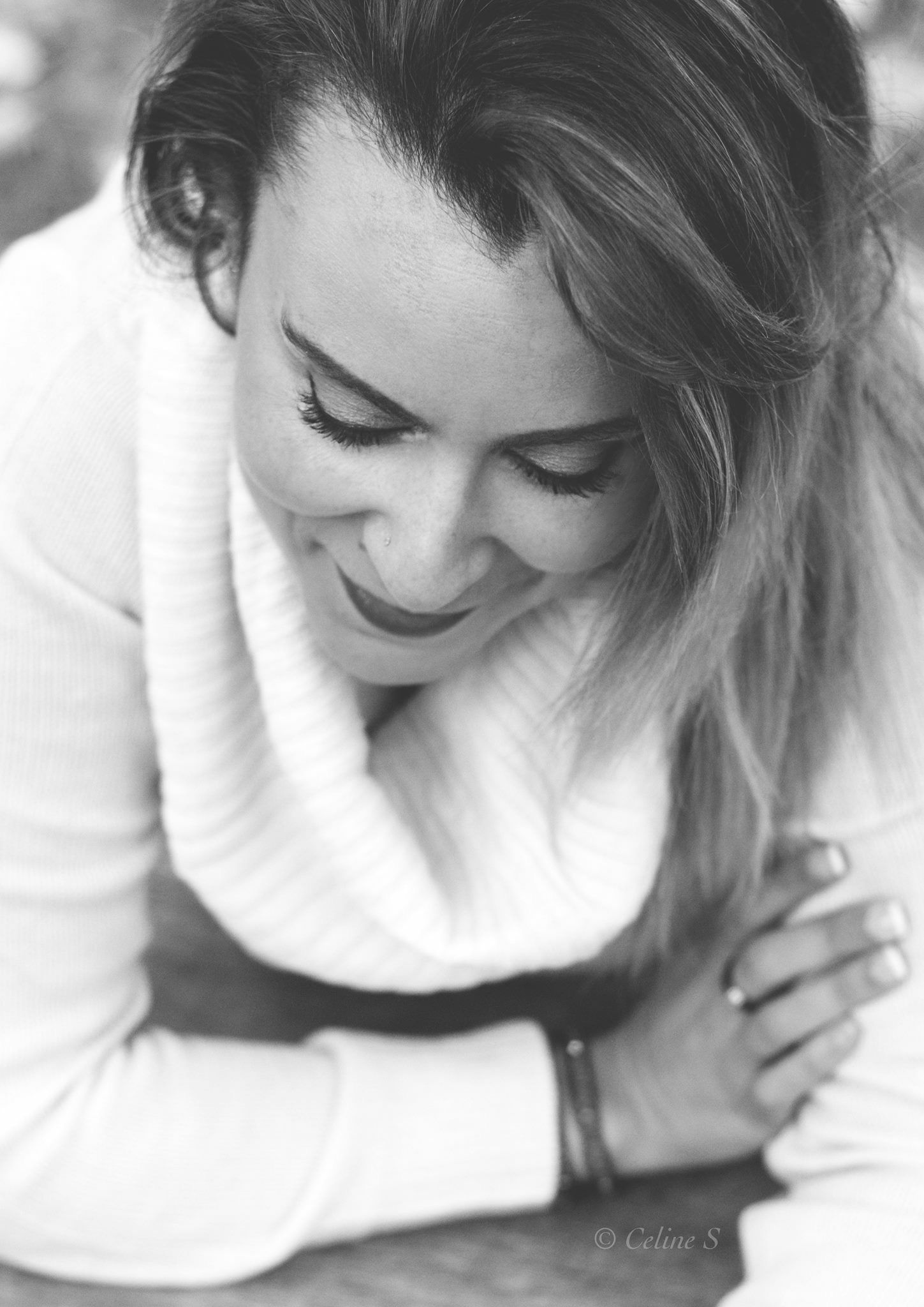 photographie  portrait lifestyle noir et blanc lyon