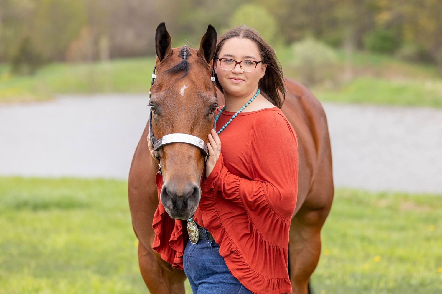 Carson Brunner and Miles - Lantz Performance Horses