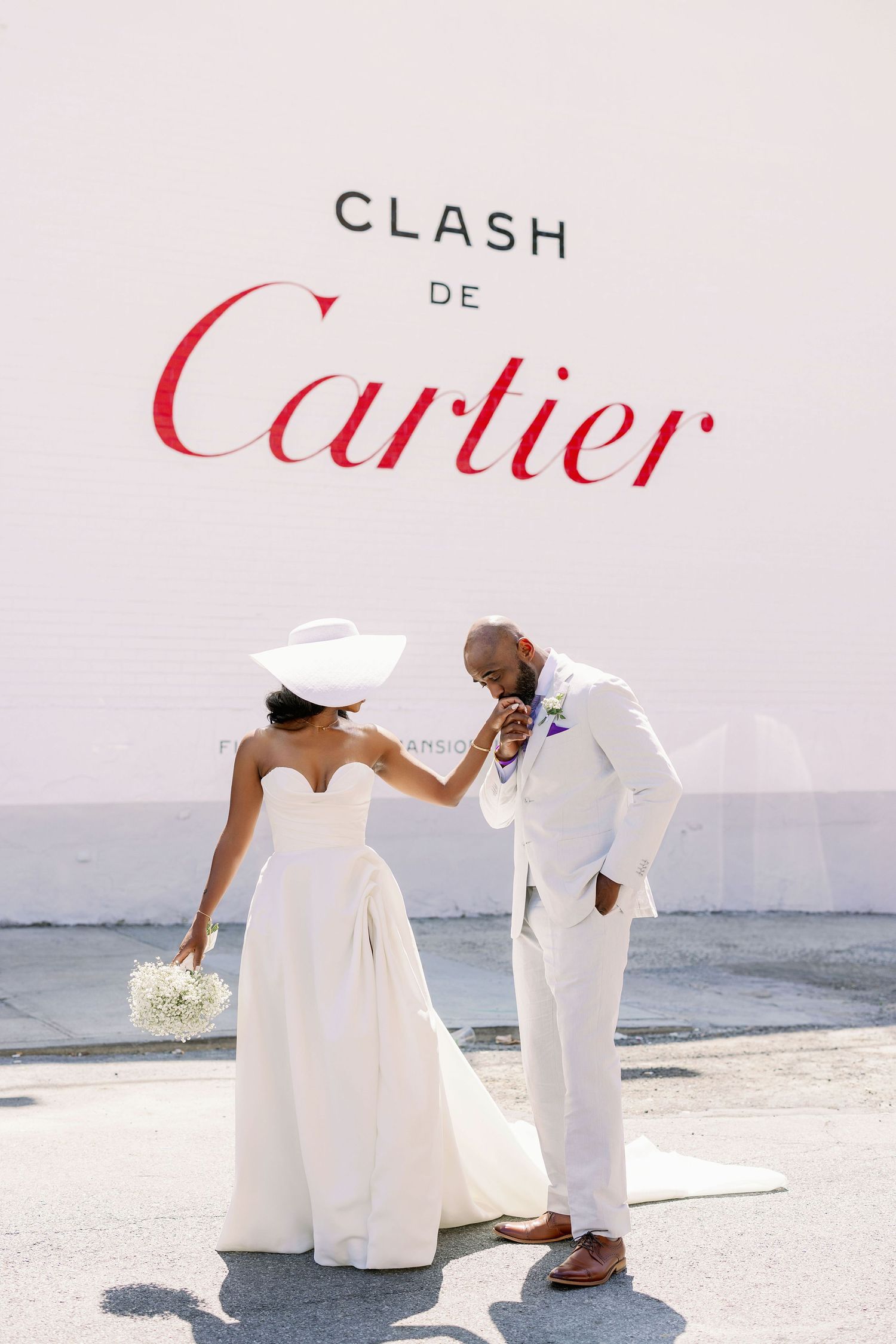 New York African-American Wedding Bride and Groom