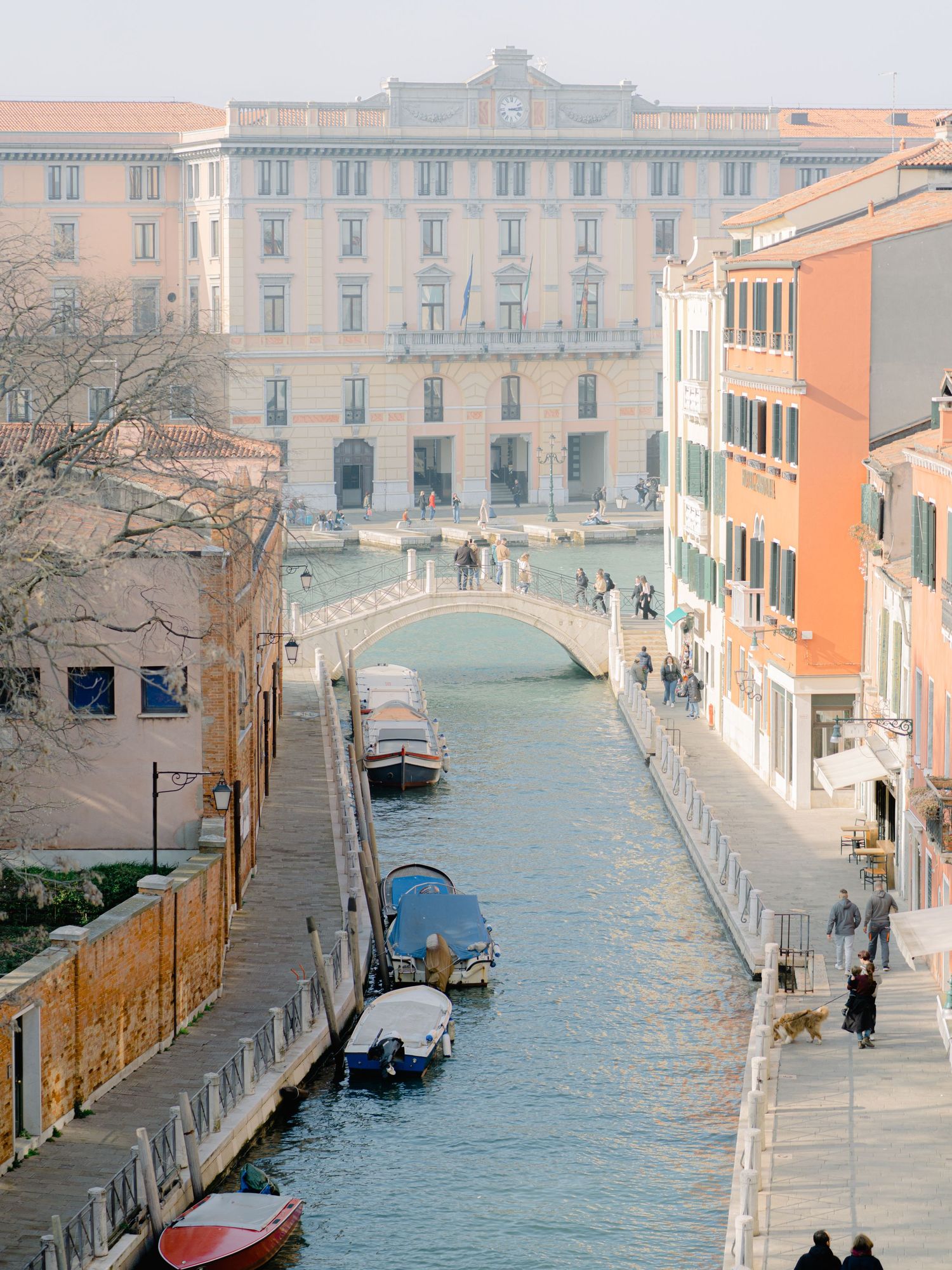 Magnificent view from Cà dei Polo hotel in Venice Italy
