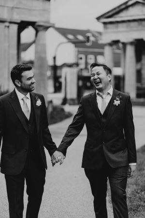 Gay wedding at Arnos Vale  in Bristol