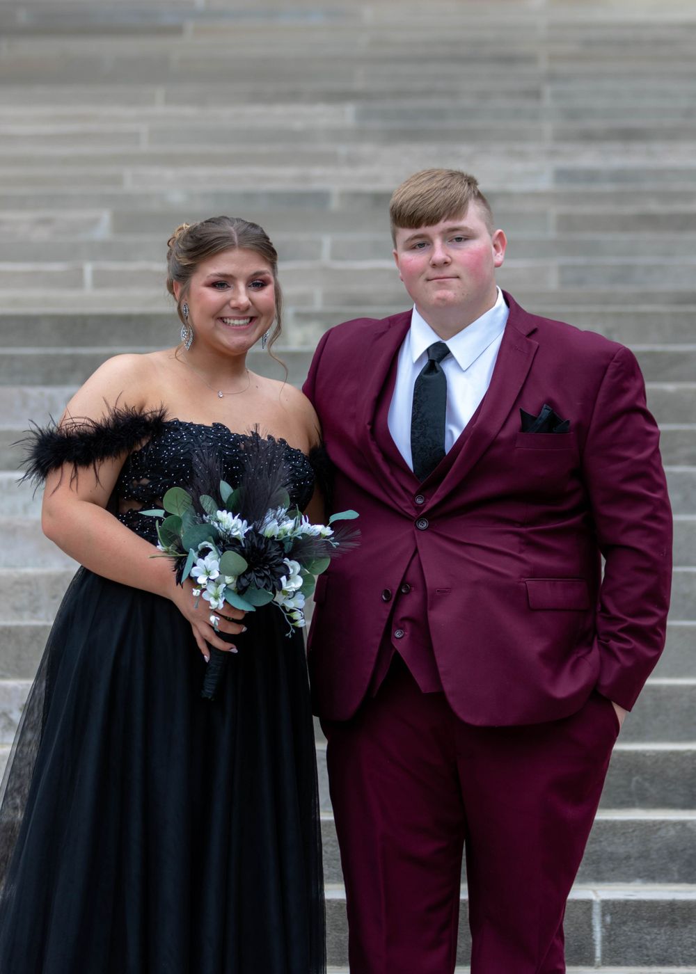 BHS Pre-prom at Charleston, WV Capitol Building