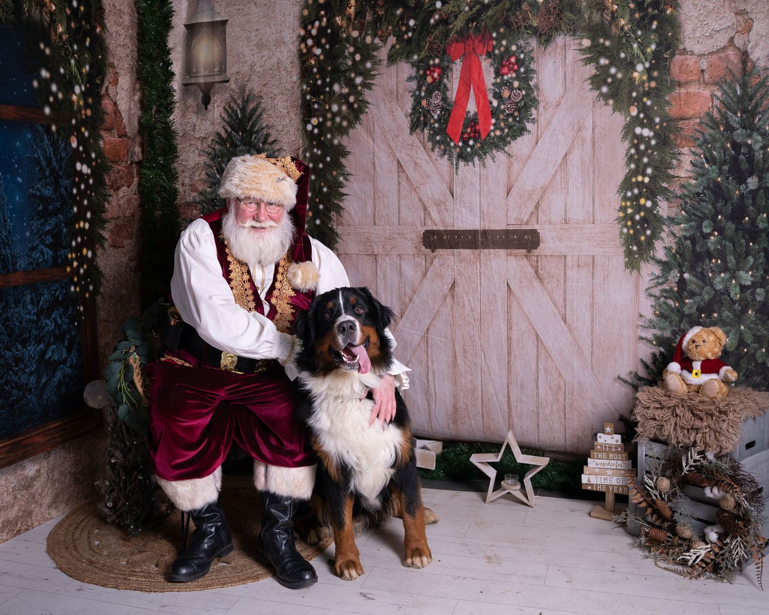 Christmas photoshoots with Santa in Cardiff