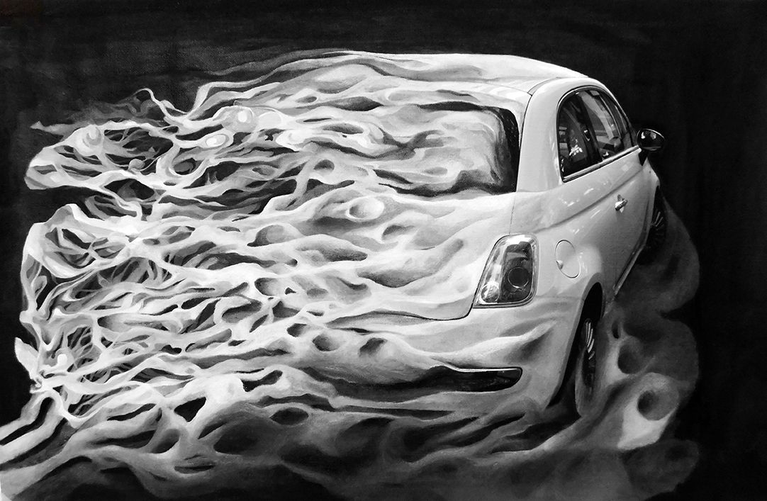 "Genesi" quadro ad olio su tela - vendita
