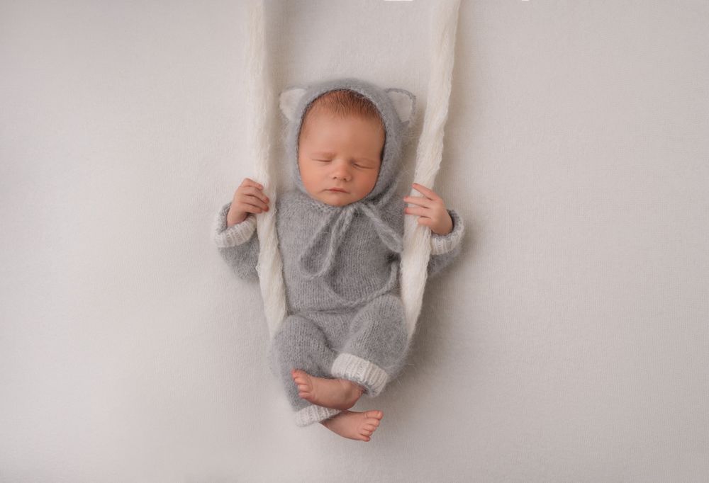 softly posed newborn baby Wolverhampton