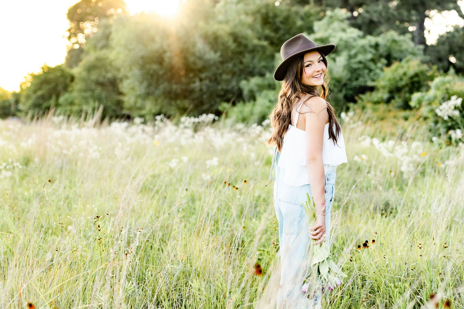 senior portraits in cypress texas