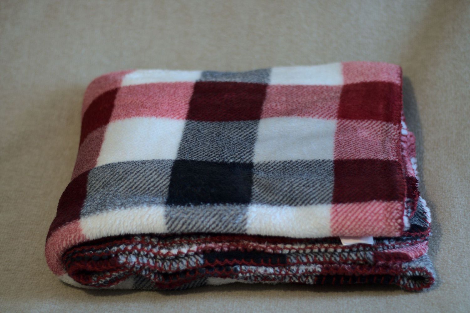 Red Plaid Blanket