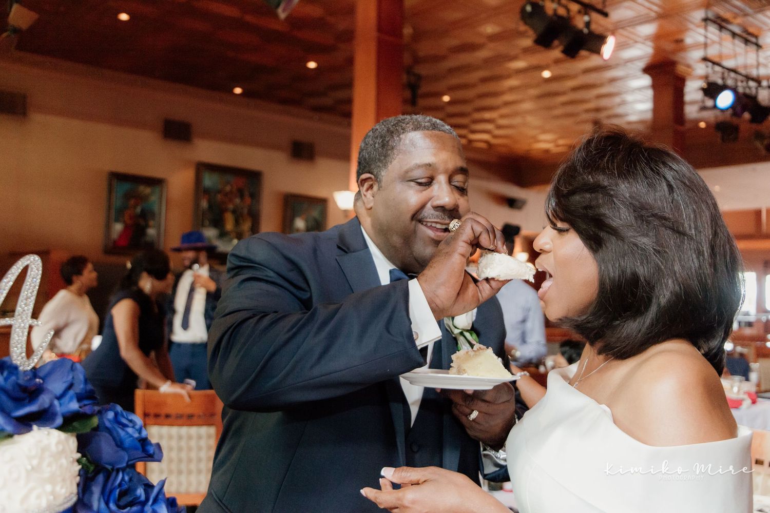 wedding cake, bride eating cake, black bride, black couple, black wedding, black love, wedding, wedding cake