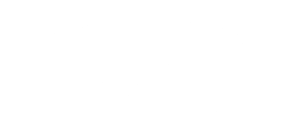 White silhouette logo of forest treeline with flying birds for Northern Wildlife Services LLC.