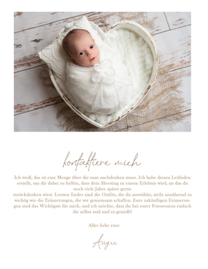 Little Moments Photography Baby Welcome Guide