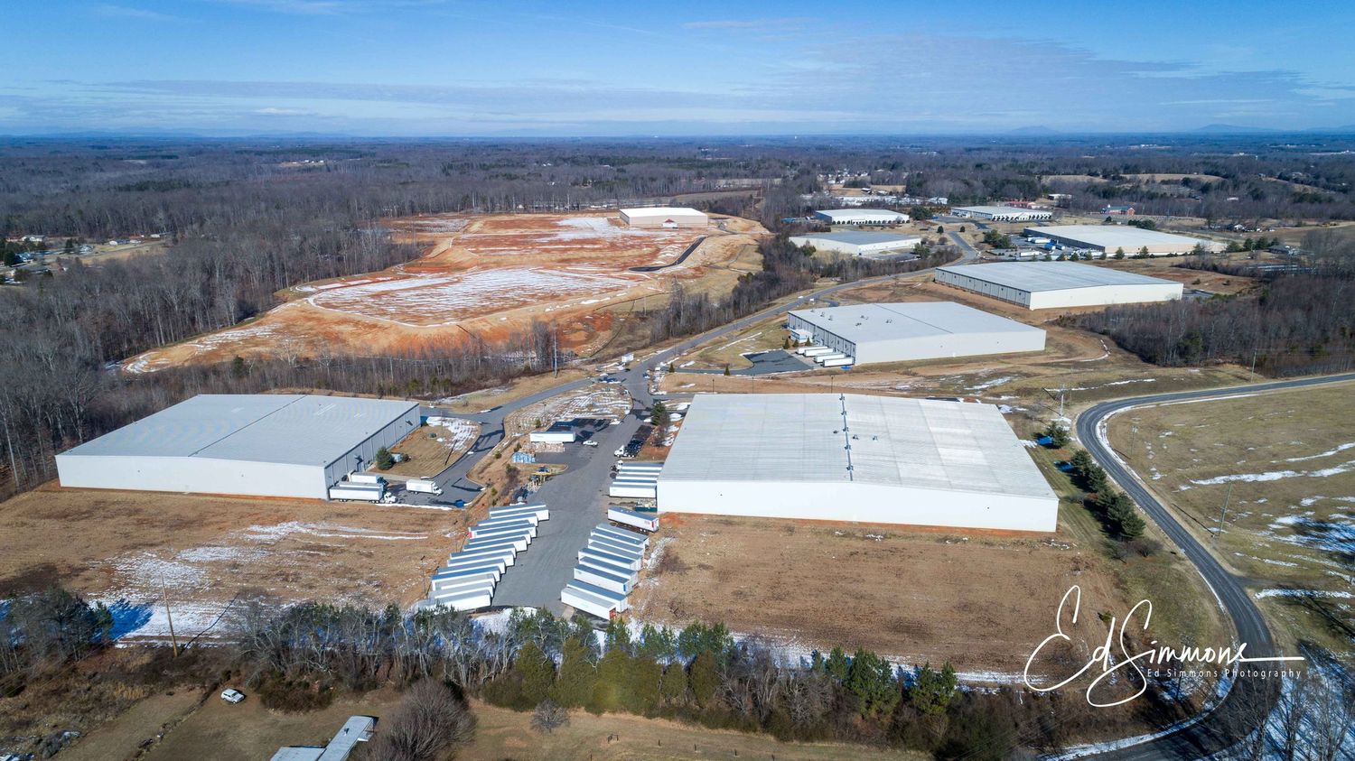 Insustrial park from an Air to Ground shoot