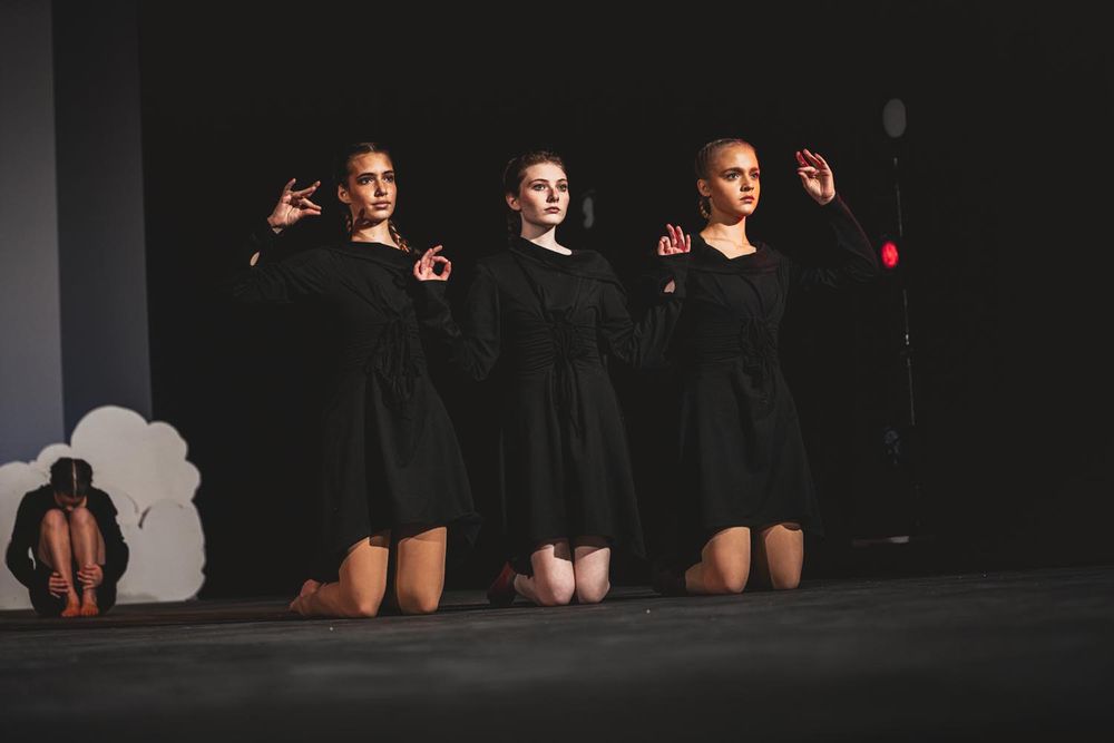 The Fates: Isabella De Toledo, Serenity Smith and Hallie Sherwood