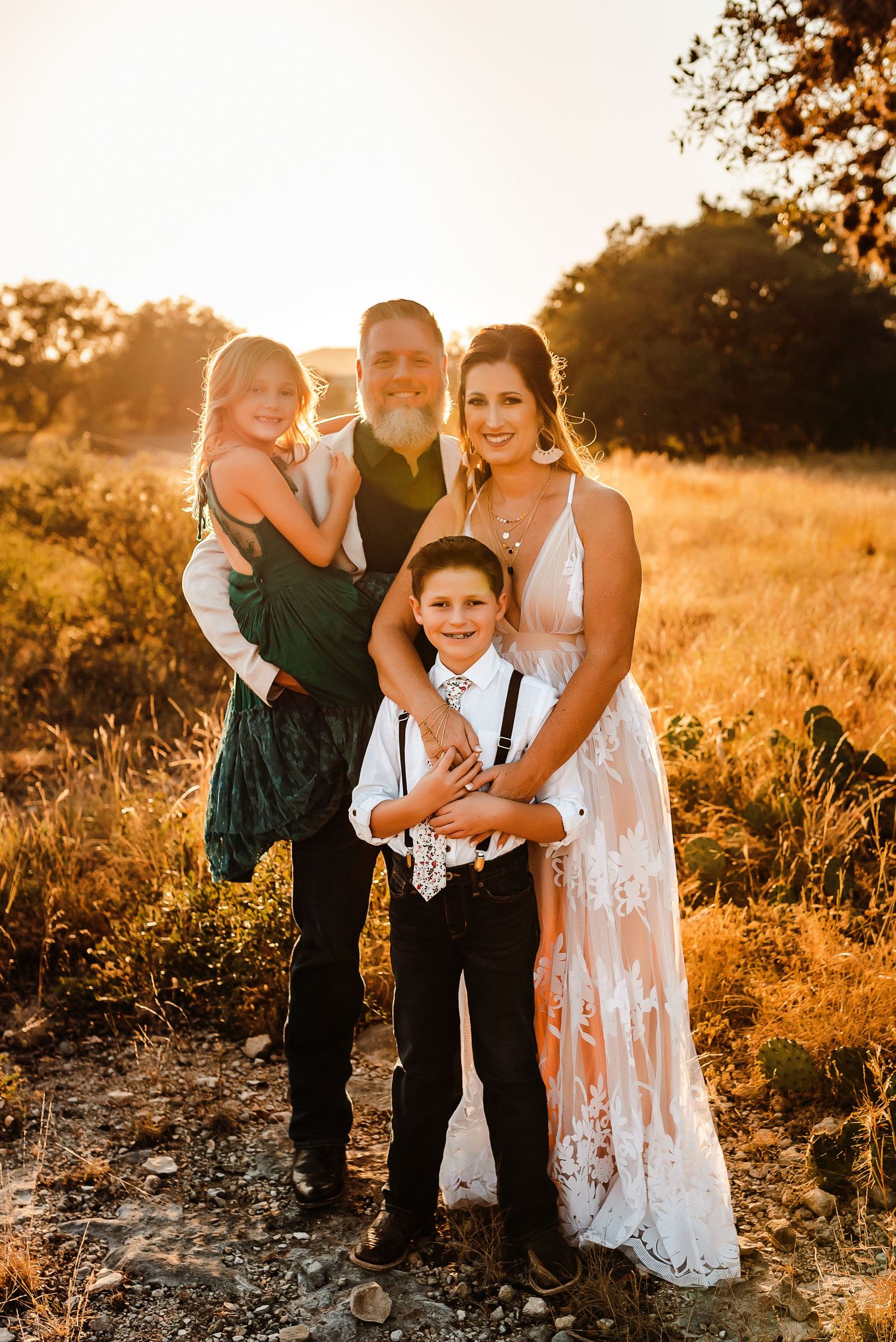 texas sunset family sesion
