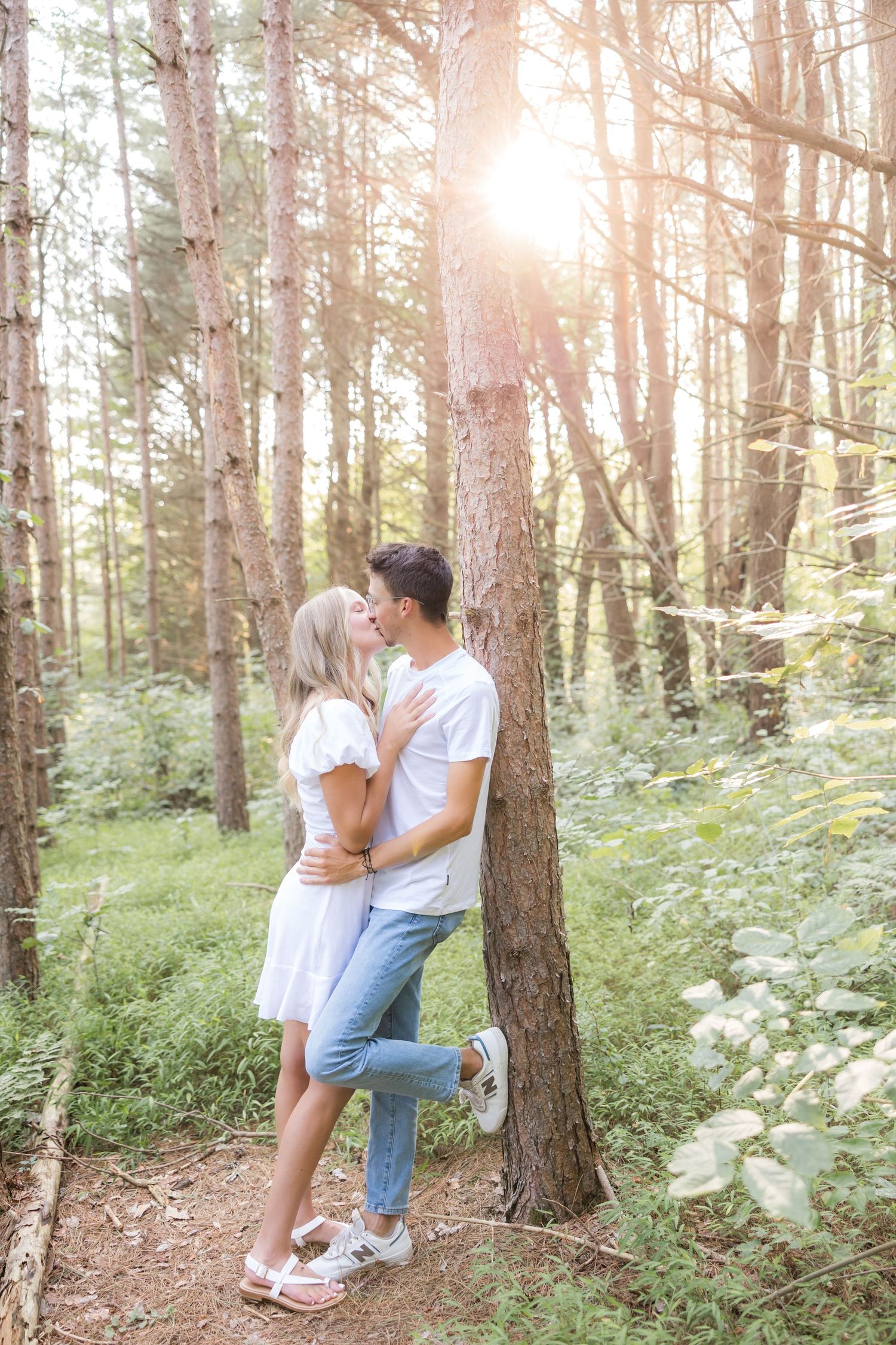 state college engagement photography