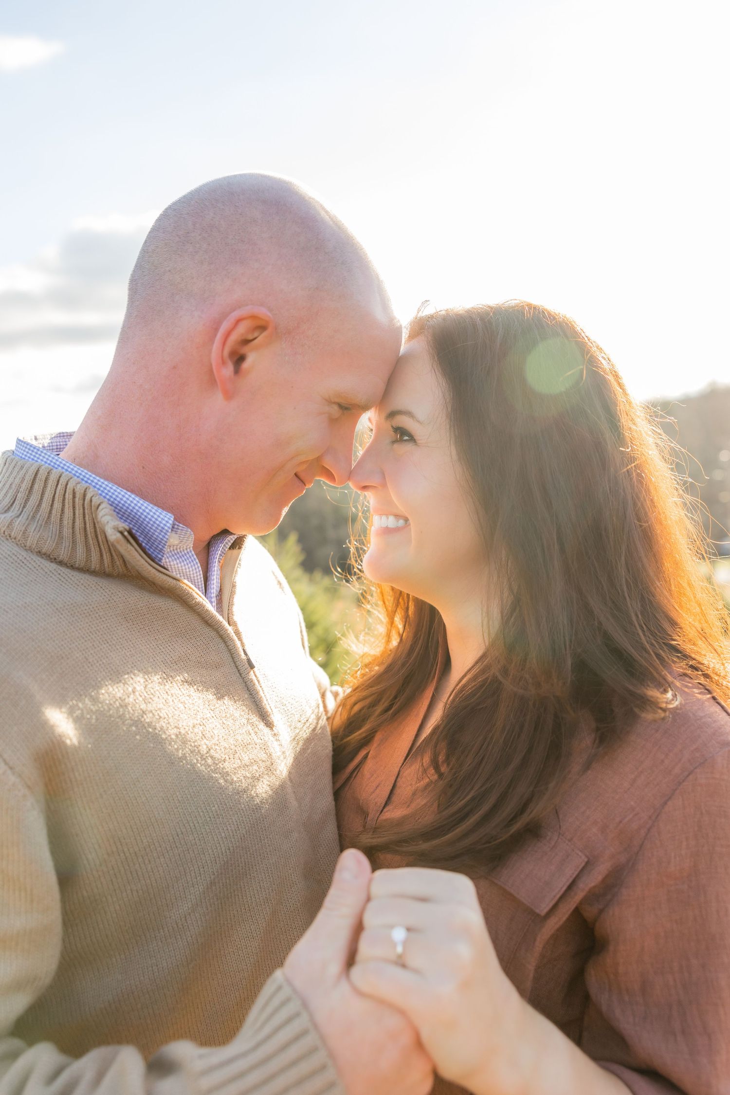 surprise engagement photo by Edward Jacob in ebensburg pa