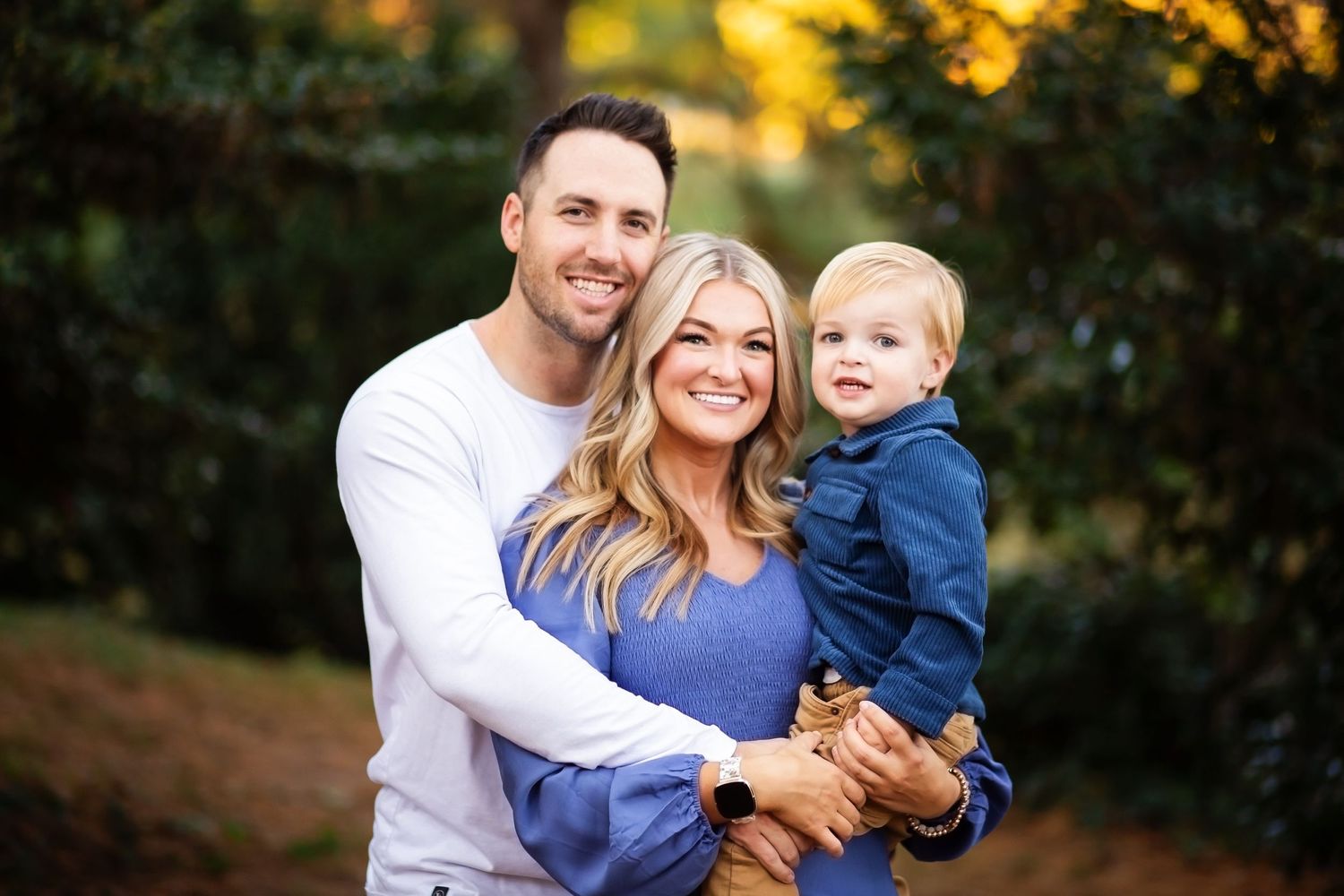 Outdoor family portrait