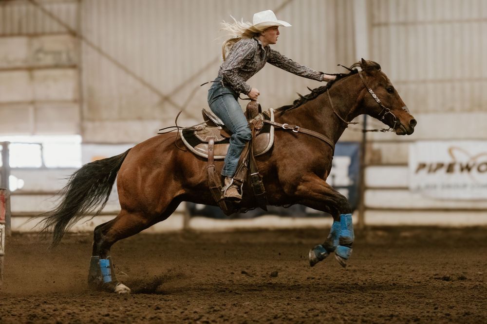 Barrel Racing Lead - Dawson Creek
