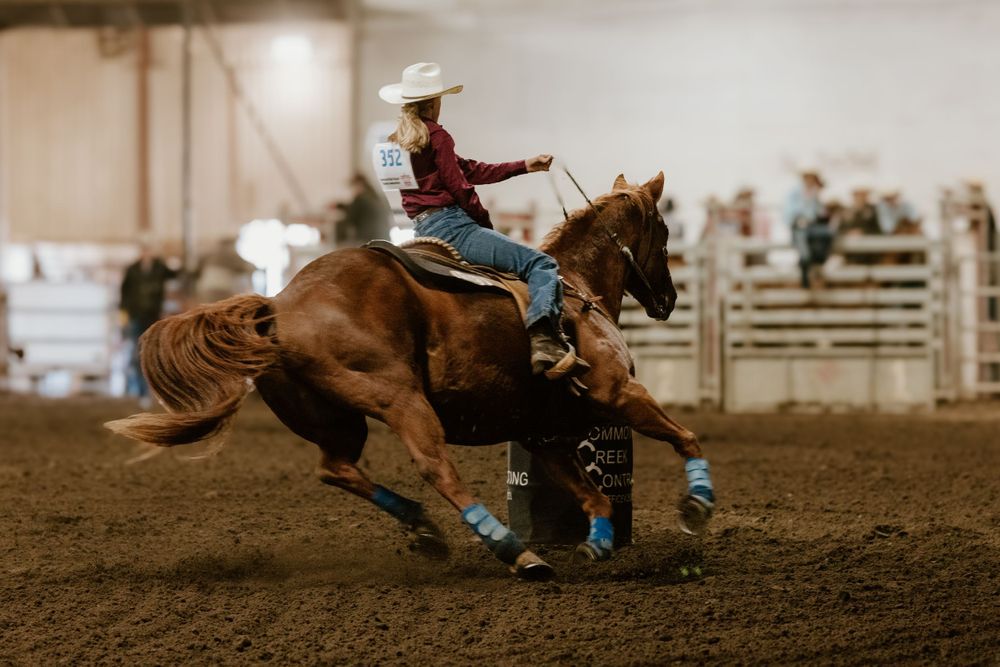 Dawson Creek Barrel Racing Photographer
